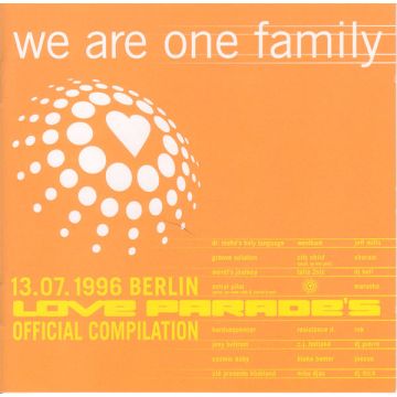 Various - We Are One Family - 1996 Berlin Love Parade's Official Compilation