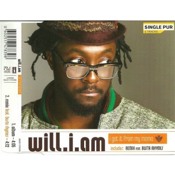 Will I Am - I Got It From My Mama