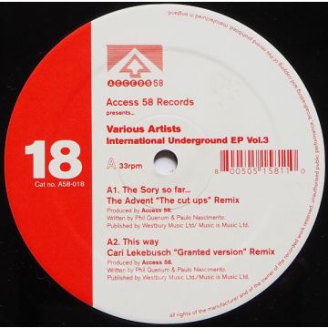 Various - International Underground EP Vol. 3