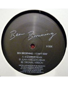 Ben Browning - I Can't Stay