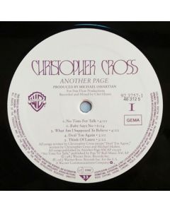 Christopher Cross - Another Page